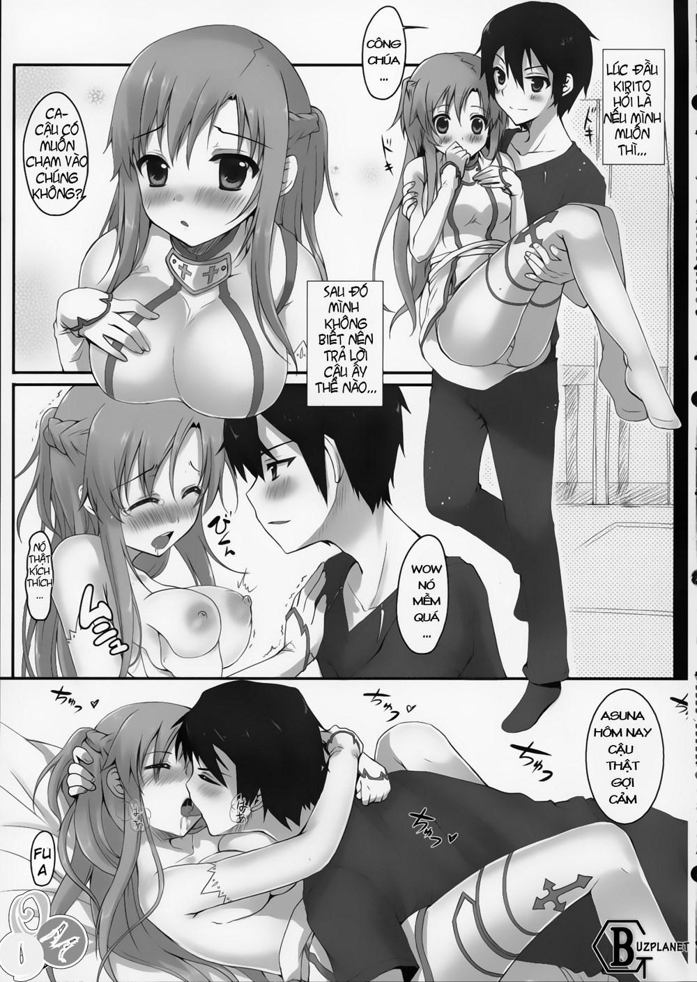 Onnanoko No Himitsubanashi (Sword Art Online) Oneshot trang 4