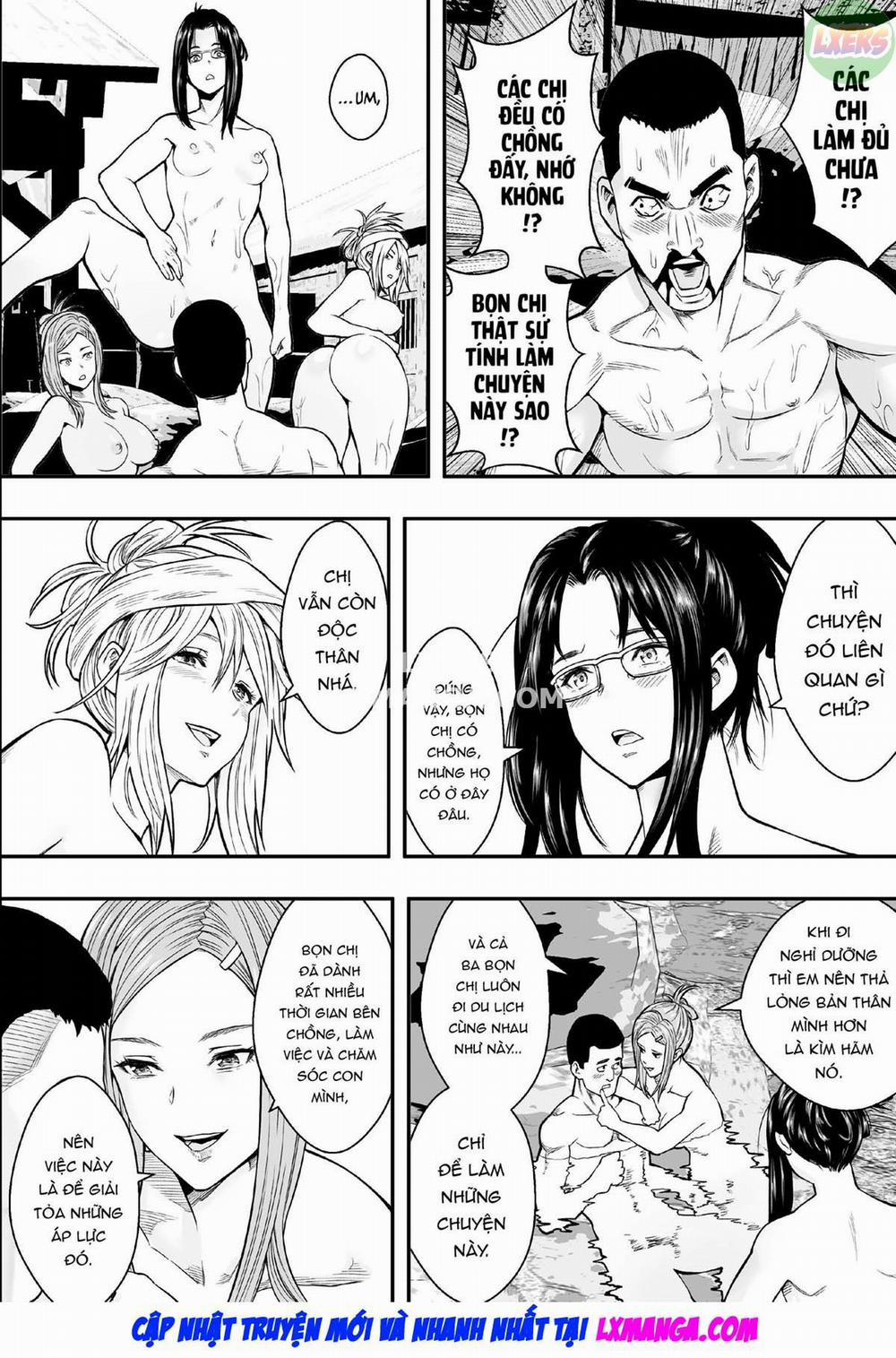 Onsen Ryokou to Zetsurin Hitozuma-tachi Oneshot trang 13