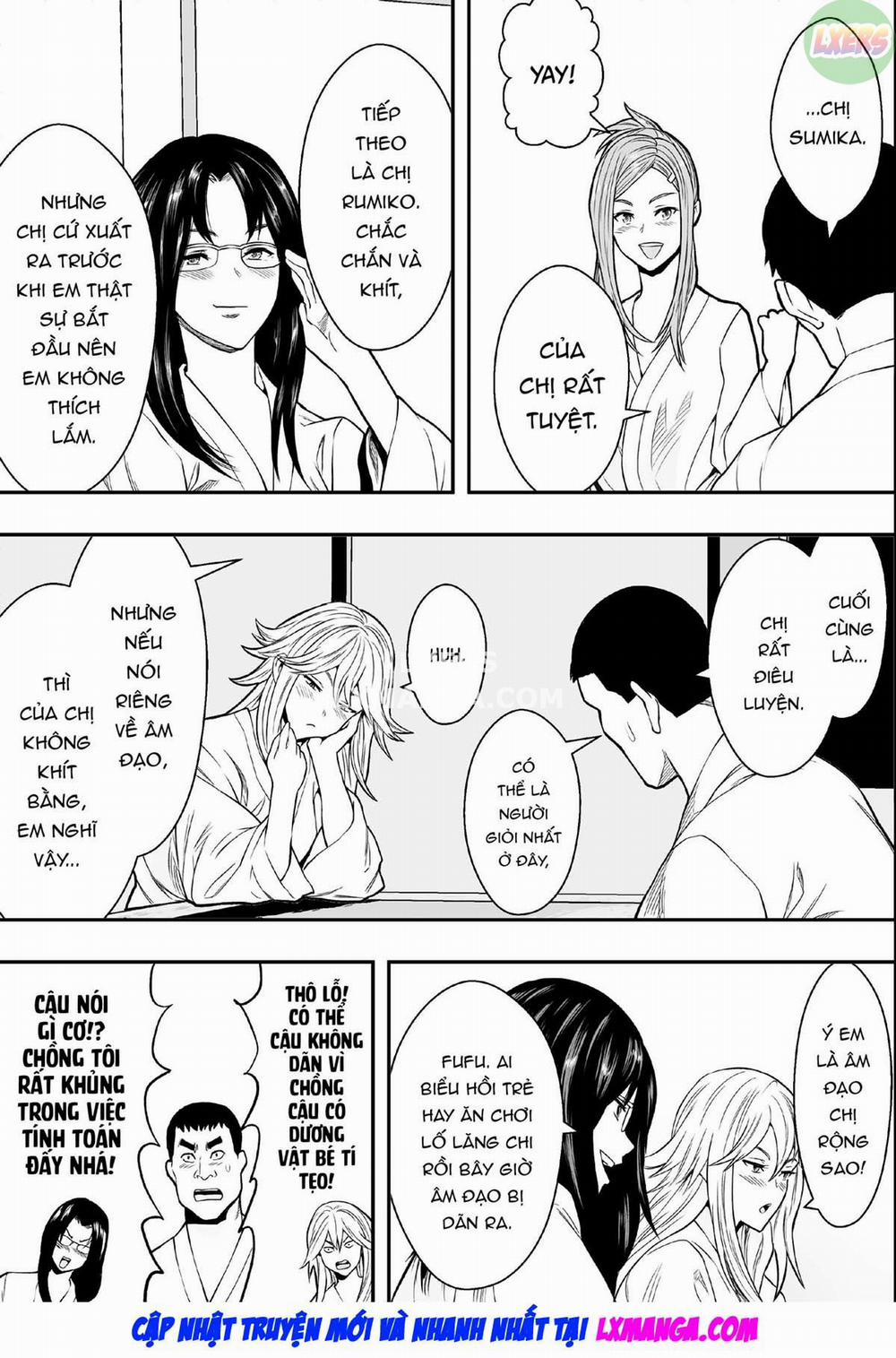 Onsen Ryokou to Zetsurin Hitozuma-tachi Oneshot trang 42