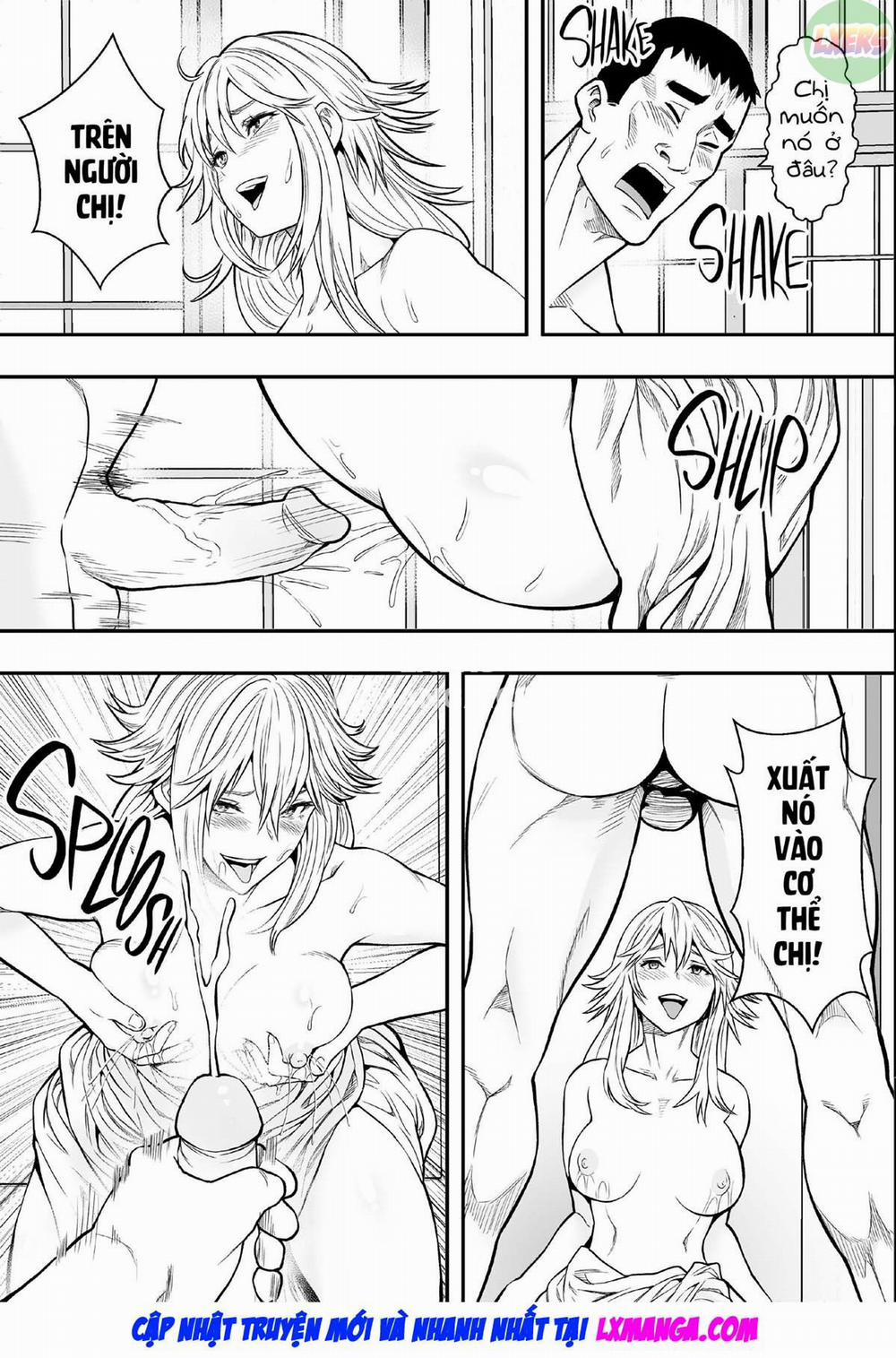 Onsen Ryokou to Zetsurin Hitozuma Oneshot trang 32