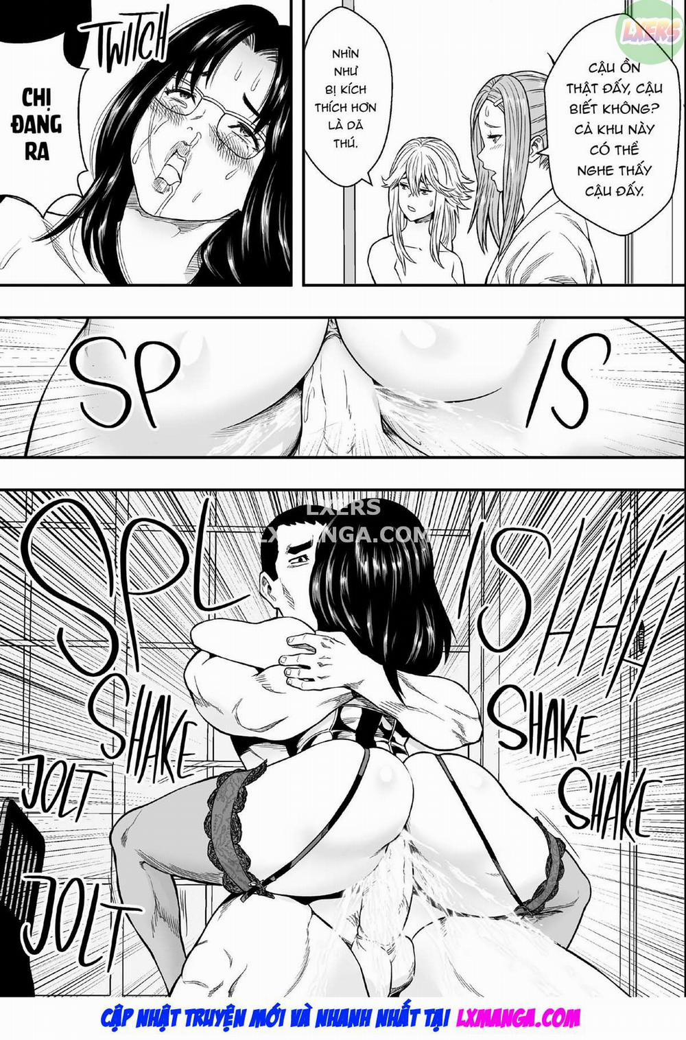 Onsen Ryokou to Zetsurin Hitozuma Oneshot trang 36