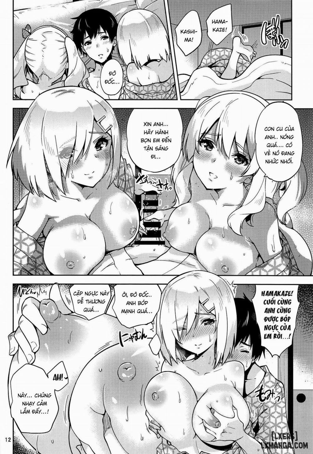 Onsen Yukata na Kashima-san to Hamakaze-san to Oneshot trang 14