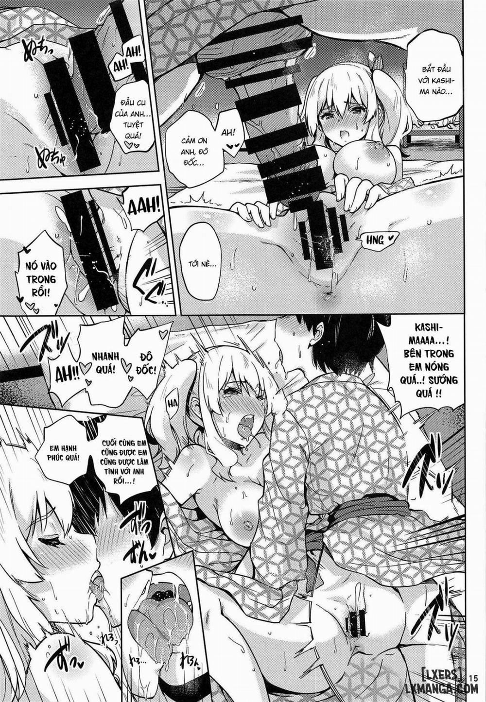 Onsen Yukata na Kashima-san to Hamakaze-san to Oneshot trang 17