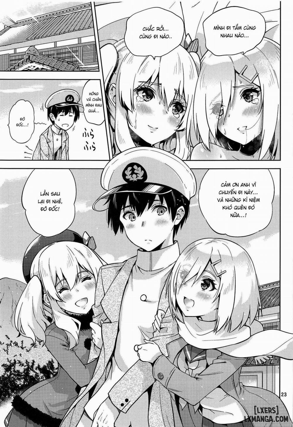 Onsen Yukata na Kashima-san to Hamakaze-san to Oneshot trang 25