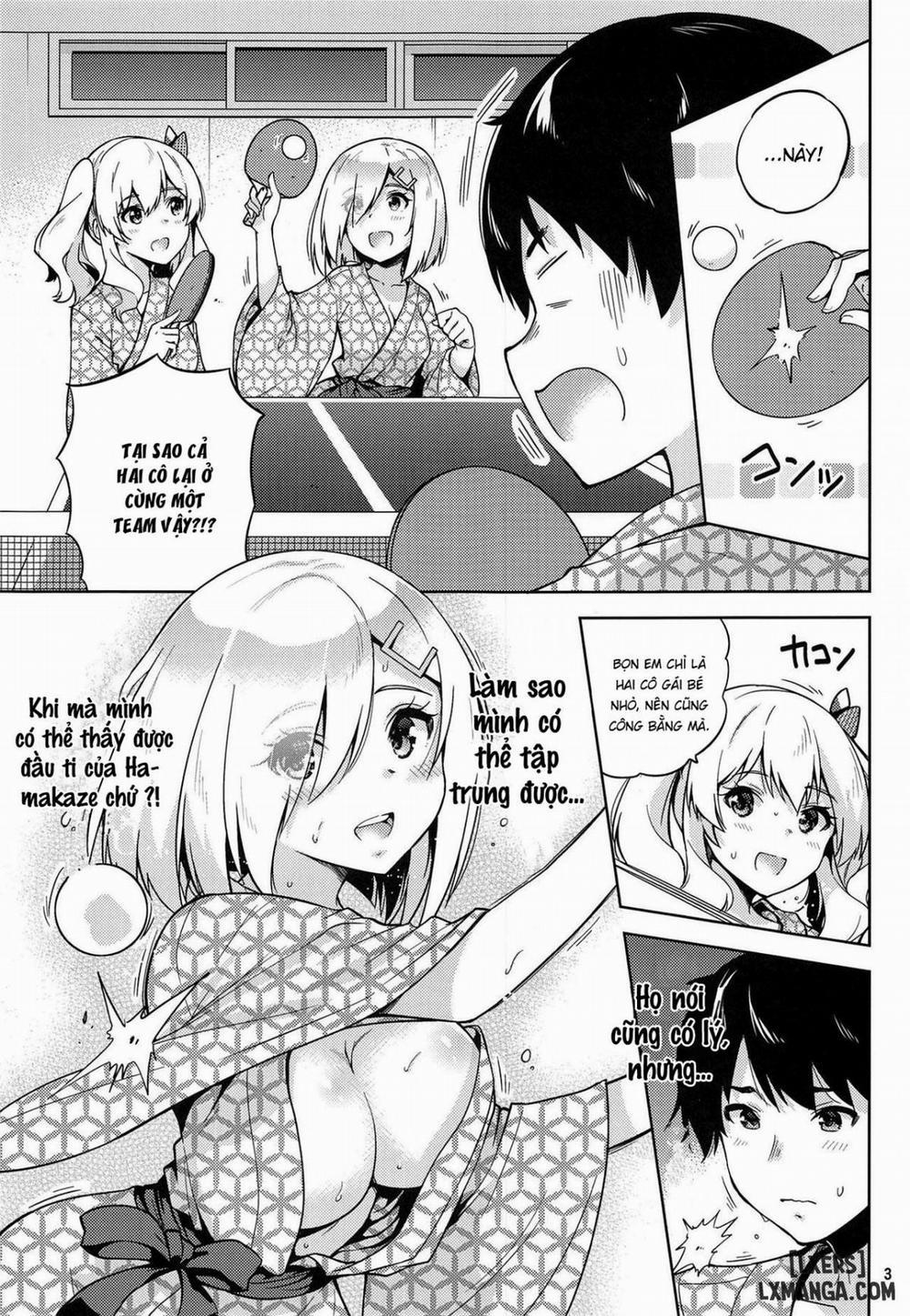 Onsen Yukata na Kashima-san to Hamakaze-san to Oneshot trang 5