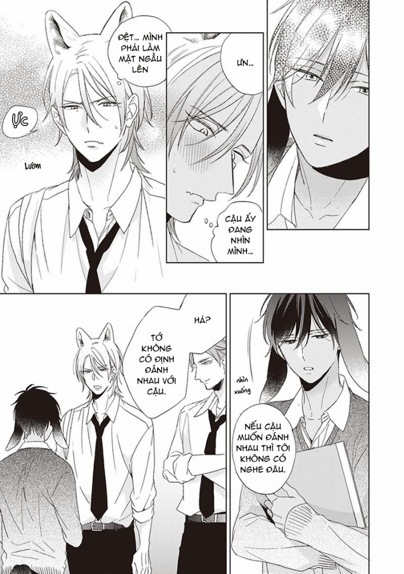 Ookami-kun không đáng sợ chút nào 1 trang 10