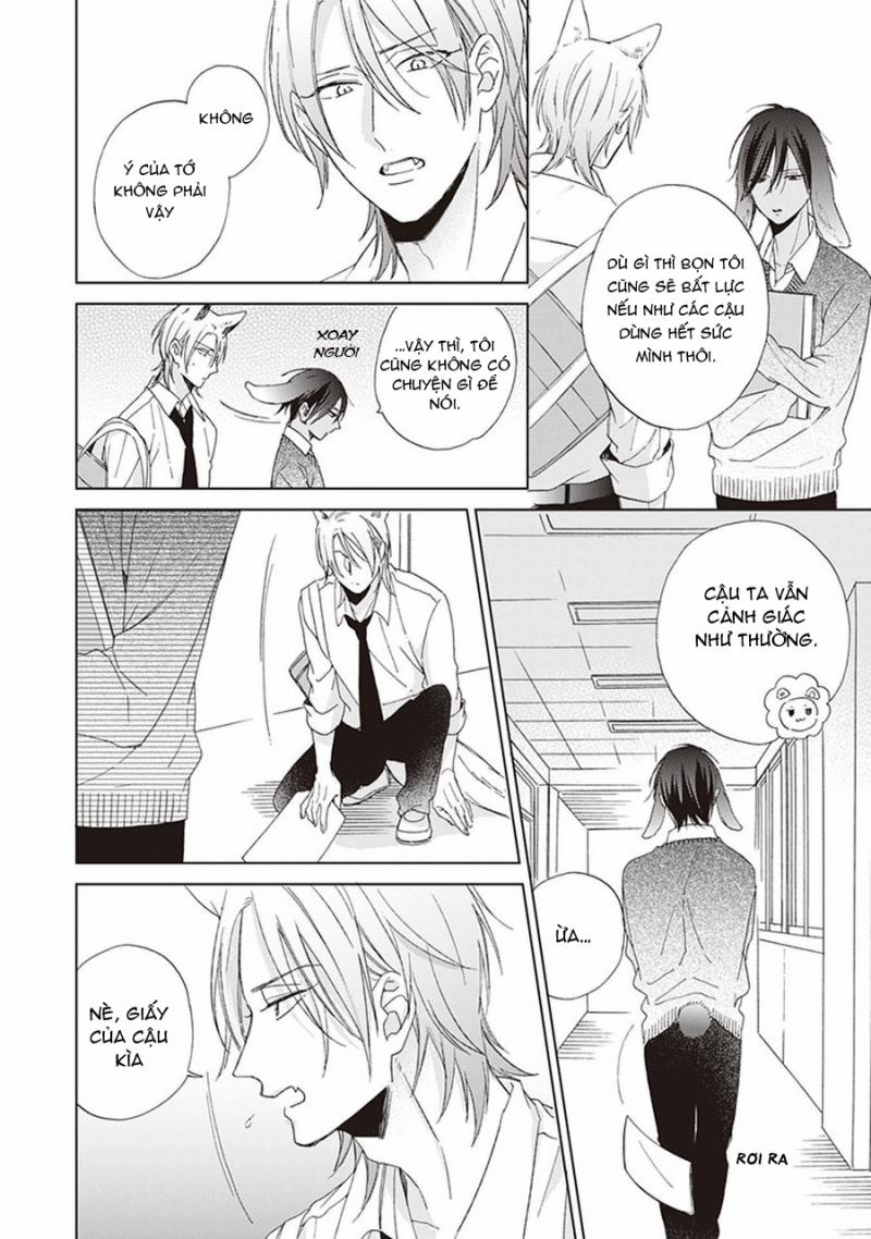 Ookami-kun không đáng sợ chút nào 1 trang 11