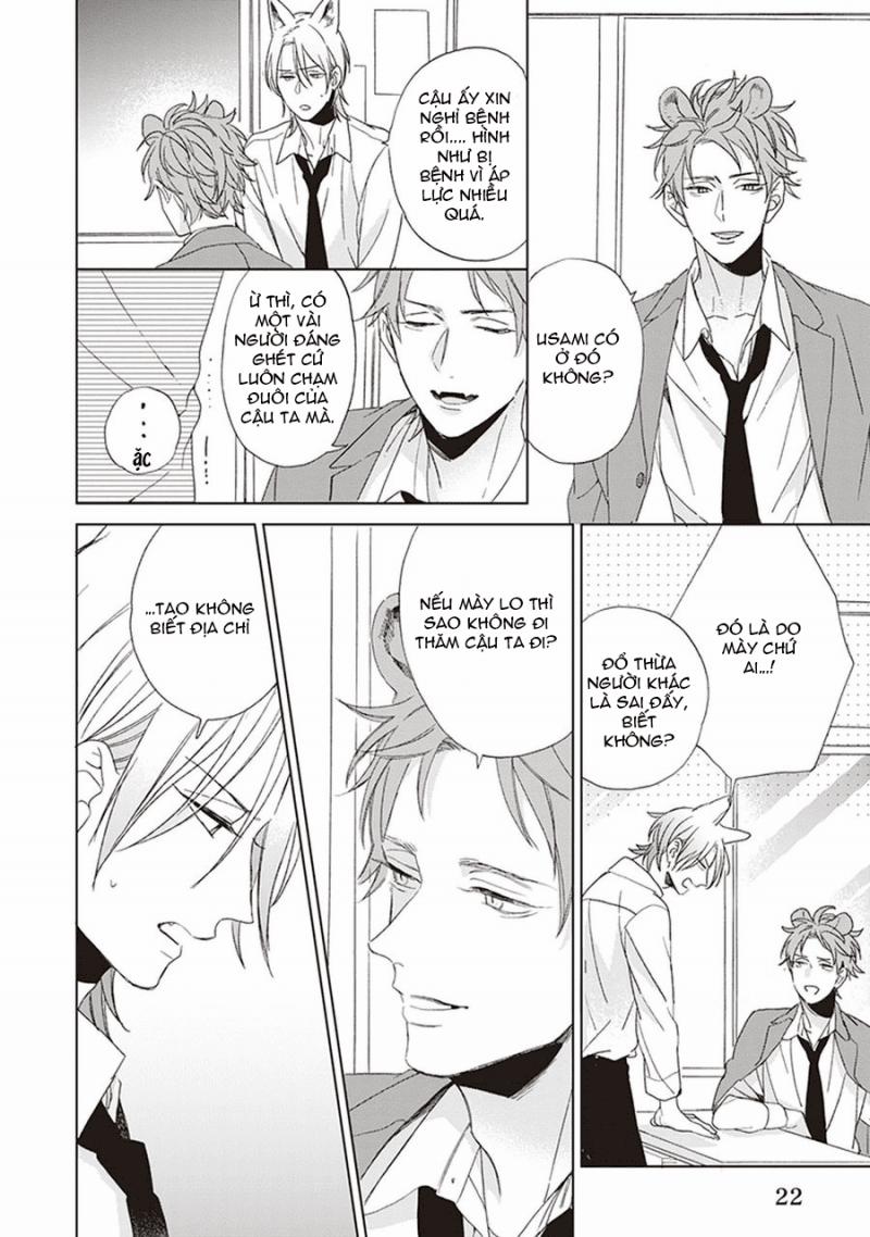 Ookami-kun không đáng sợ chút nào 1 trang 21