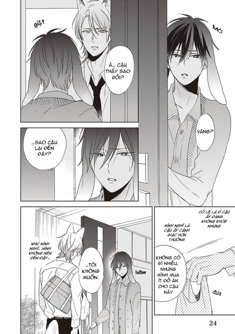 Ookami-kun không đáng sợ chút nào 1 trang 23