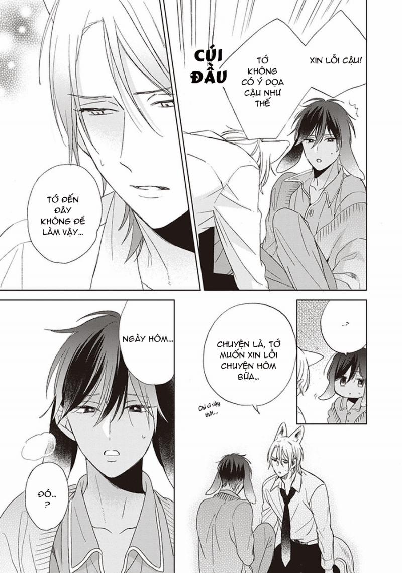 Ookami-kun không đáng sợ chút nào 1 trang 28