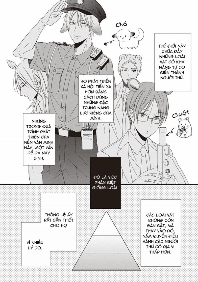 Ookami-kun không đáng sợ chút nào 1 trang 3