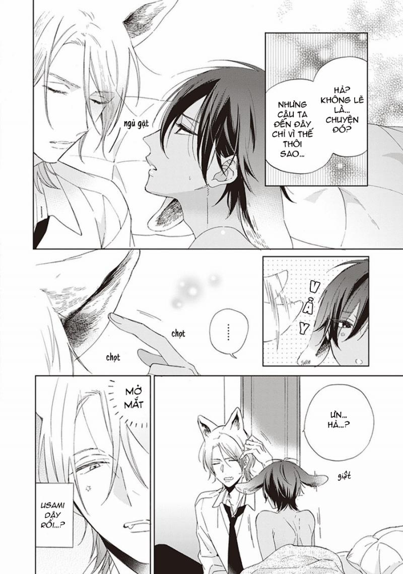 Ookami-kun không đáng sợ chút nào 1 trang 33