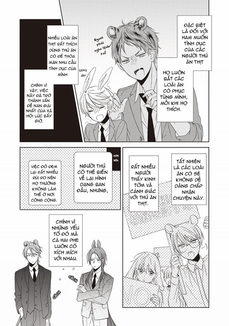 Ookami-kun không đáng sợ chút nào 1 trang 4