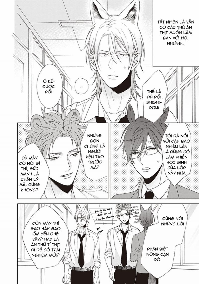 Ookami-kun không đáng sợ chút nào 1 trang 5