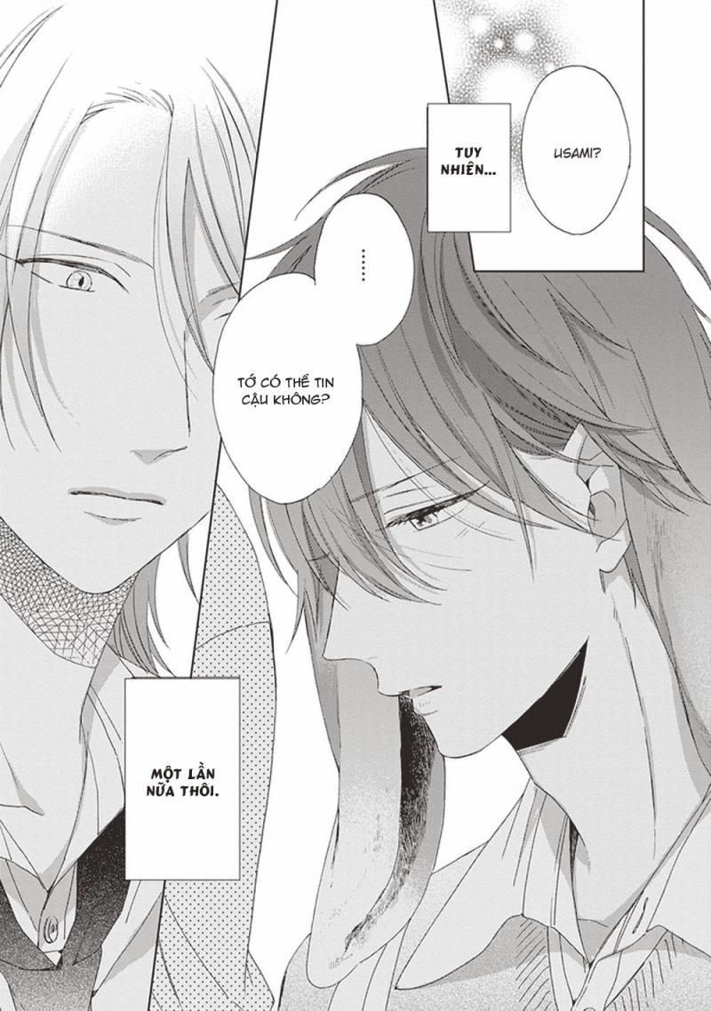 Ookami-kun không đáng sợ chút nào 3 trang 28