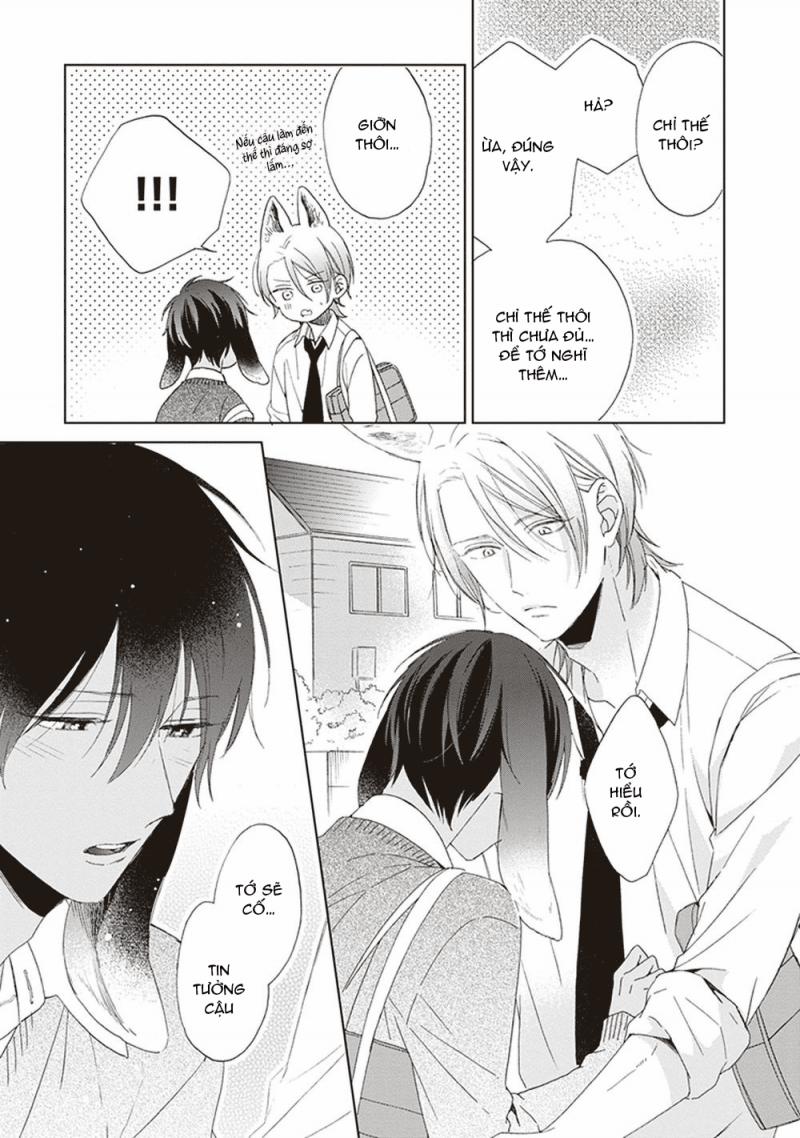 Ookami-kun không đáng sợ chút nào 3 trang 30