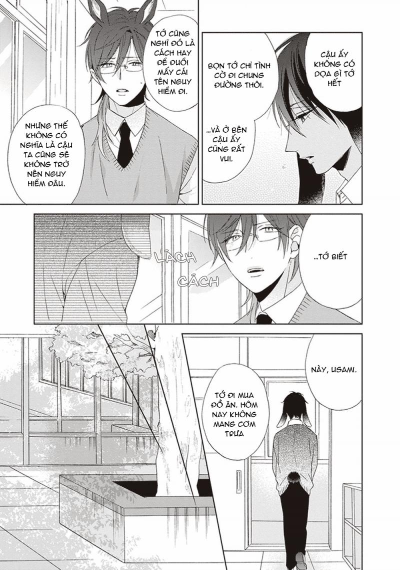 Ookami-kun không đáng sợ chút nào 3 trang 6