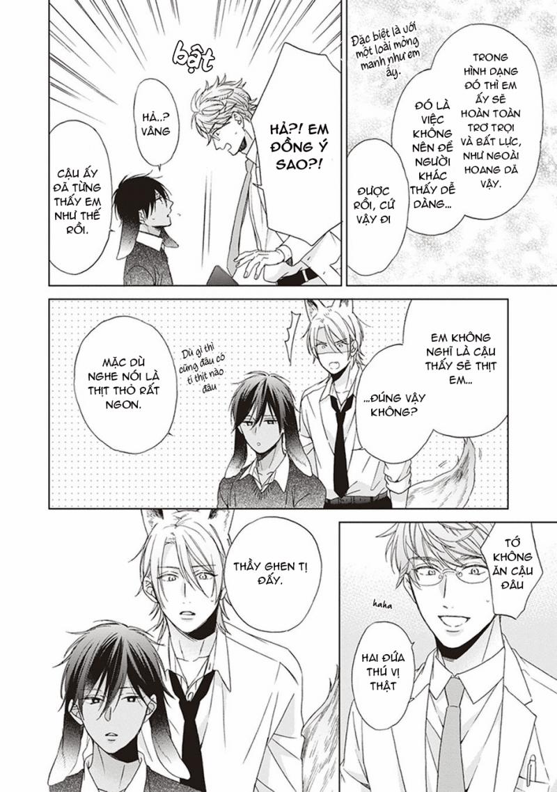 Ookami-kun không đáng sợ chút nào 4 trang 11