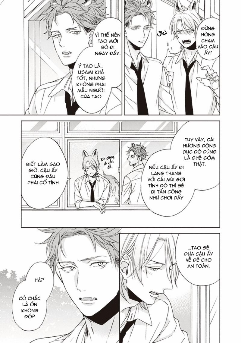 Ookami-kun không đáng sợ chút nào 4 trang 16