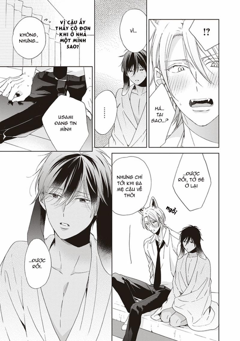 Ookami-kun không đáng sợ chút nào 4 trang 22