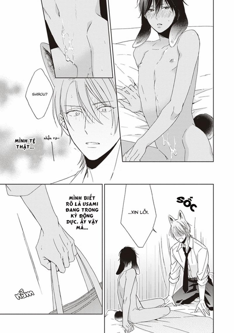 Ookami-kun không đáng sợ chút nào 4 trang 34