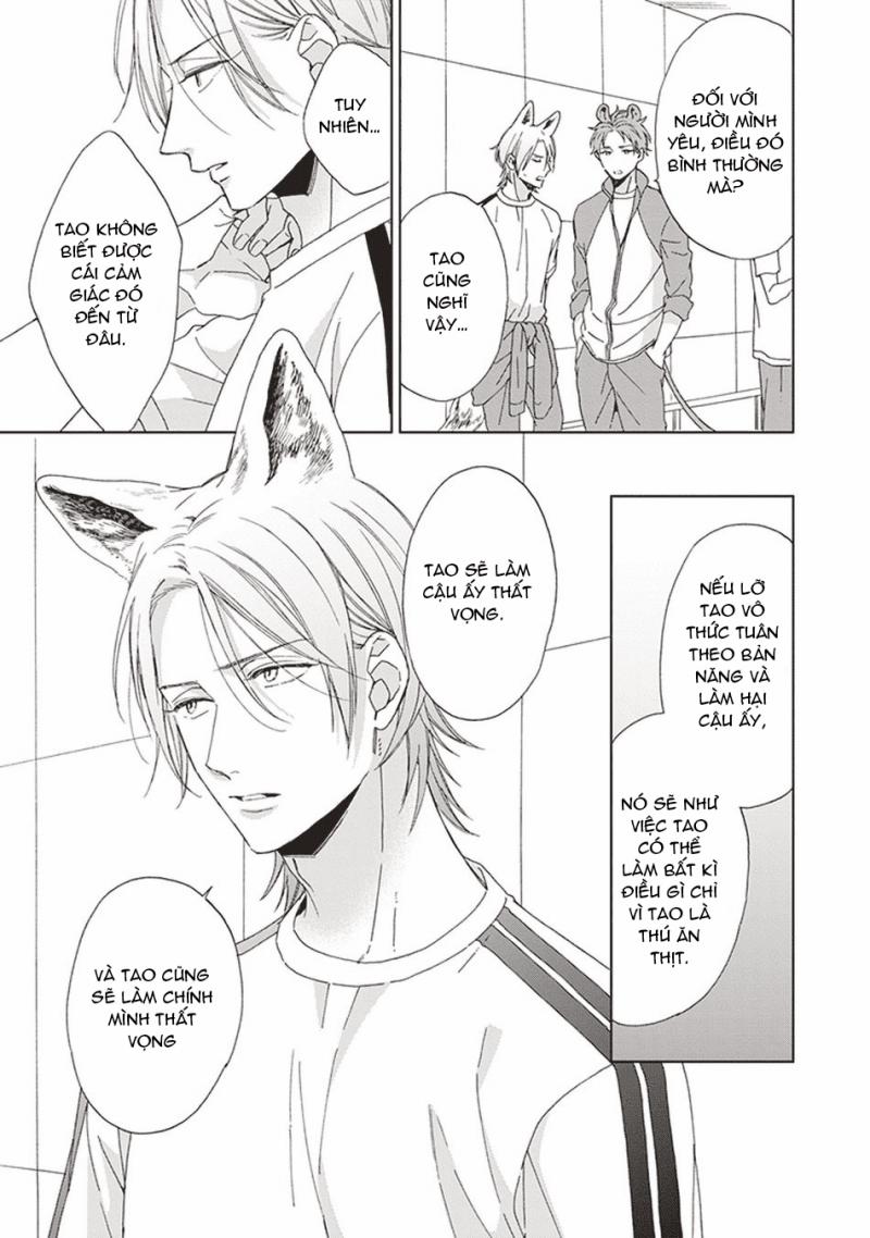 Ookami-kun không đáng sợ chút nào 4 trang 4