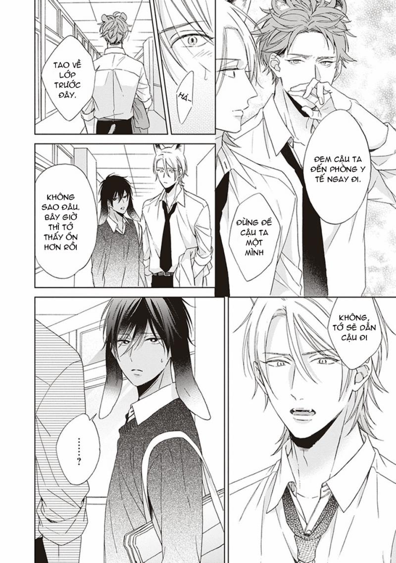 Ookami-kun không đáng sợ chút nào 4 trang 7