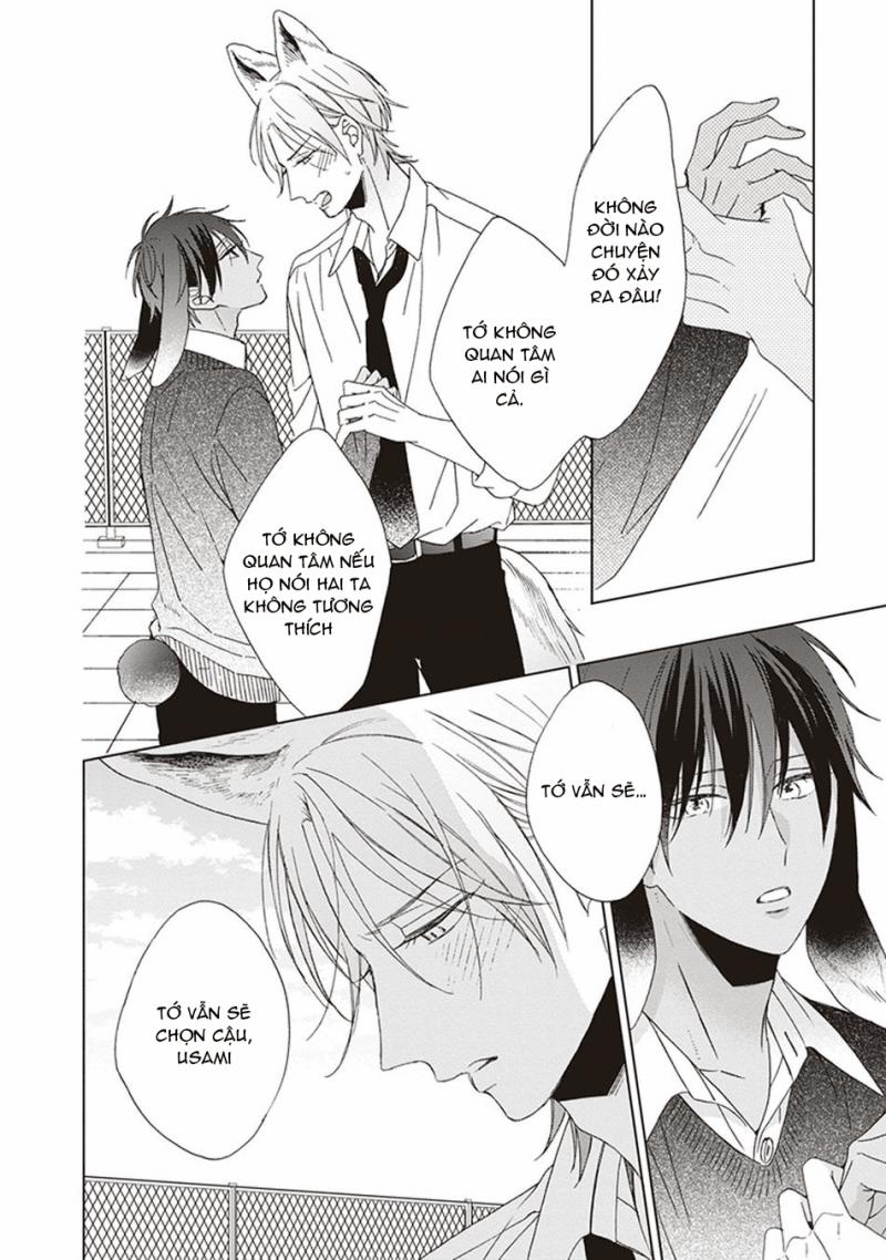 Ookami-kun không đáng sợ chút nào 5 trang 17