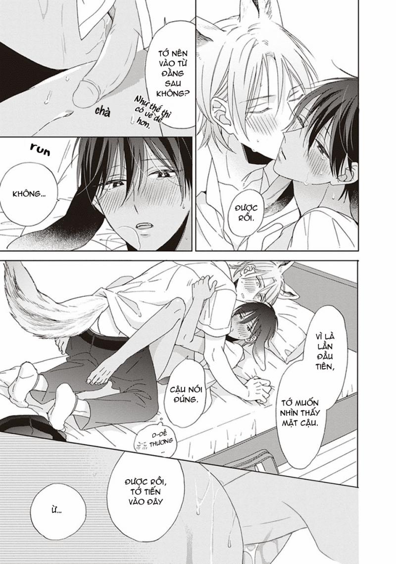 Ookami-kun không đáng sợ chút nào 5 trang 32