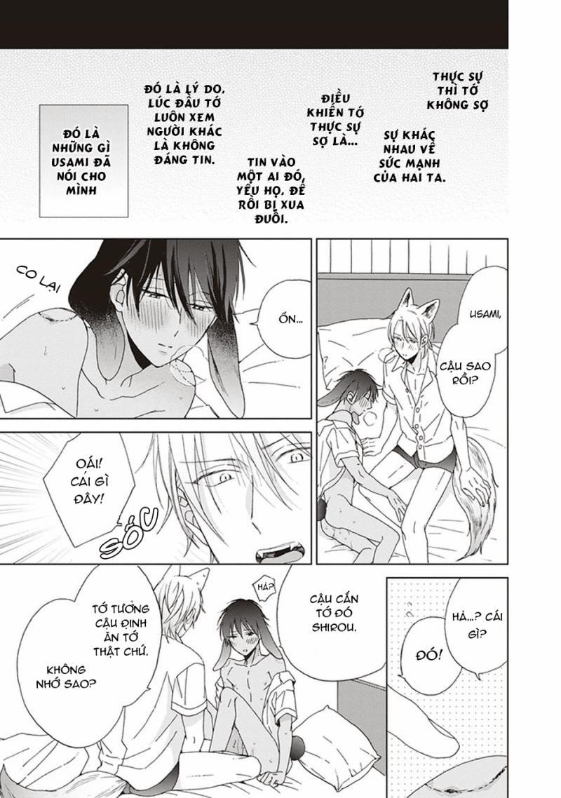 Ookami-kun không đáng sợ chút nào 5 trang 36