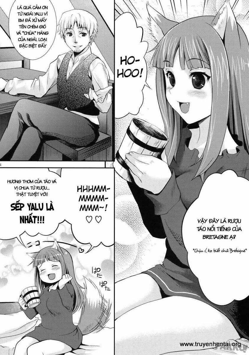 Ookami To Mitsu Ringo (Spice And Wolf) Oneshot trang 4