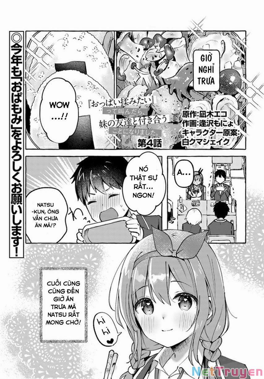 Oppai Momitai~Tte Sakendara, Imouto No Tomodachi To Tsukiau Koto Ni Narimashita 4 trang 1