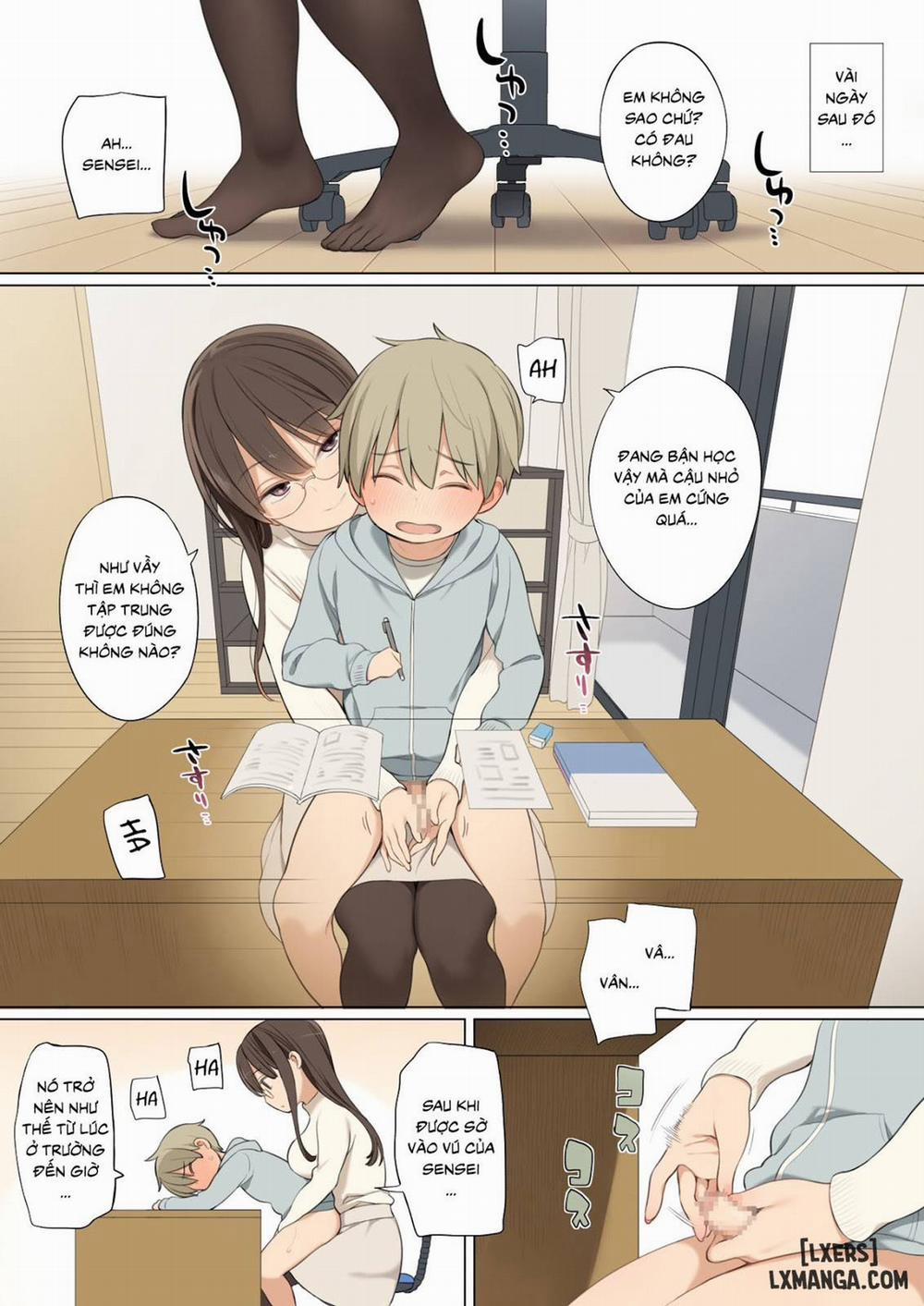 Oppai o Sawarasete Kureru Katei Kyoushi no Onee-san no Hanashi Oneshot trang 7