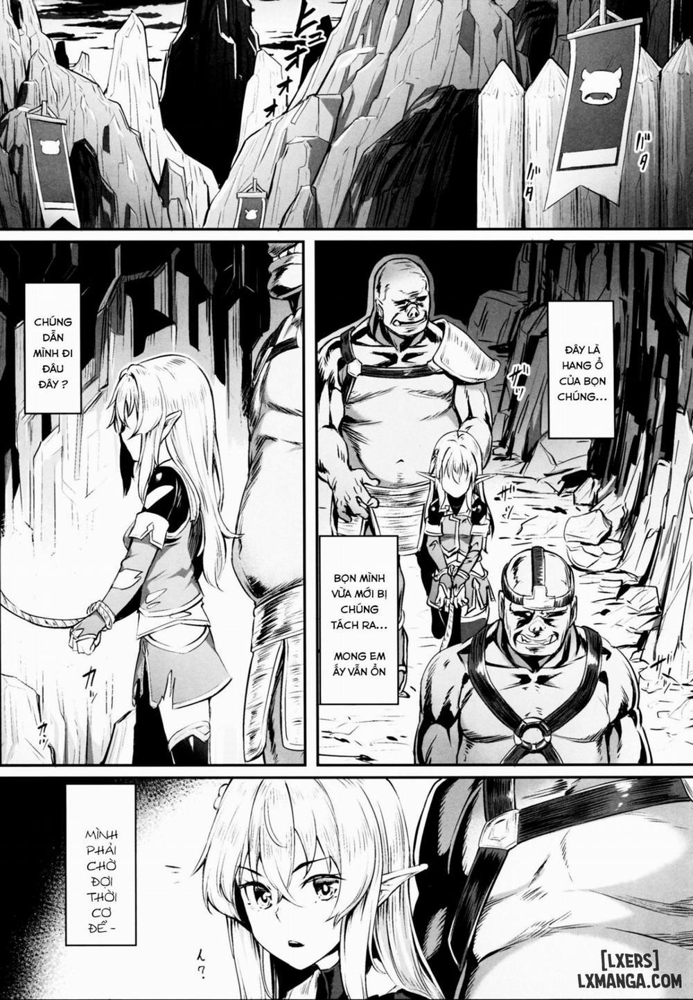 Orc ni Torawareta Elf wa Oneshot trang 3