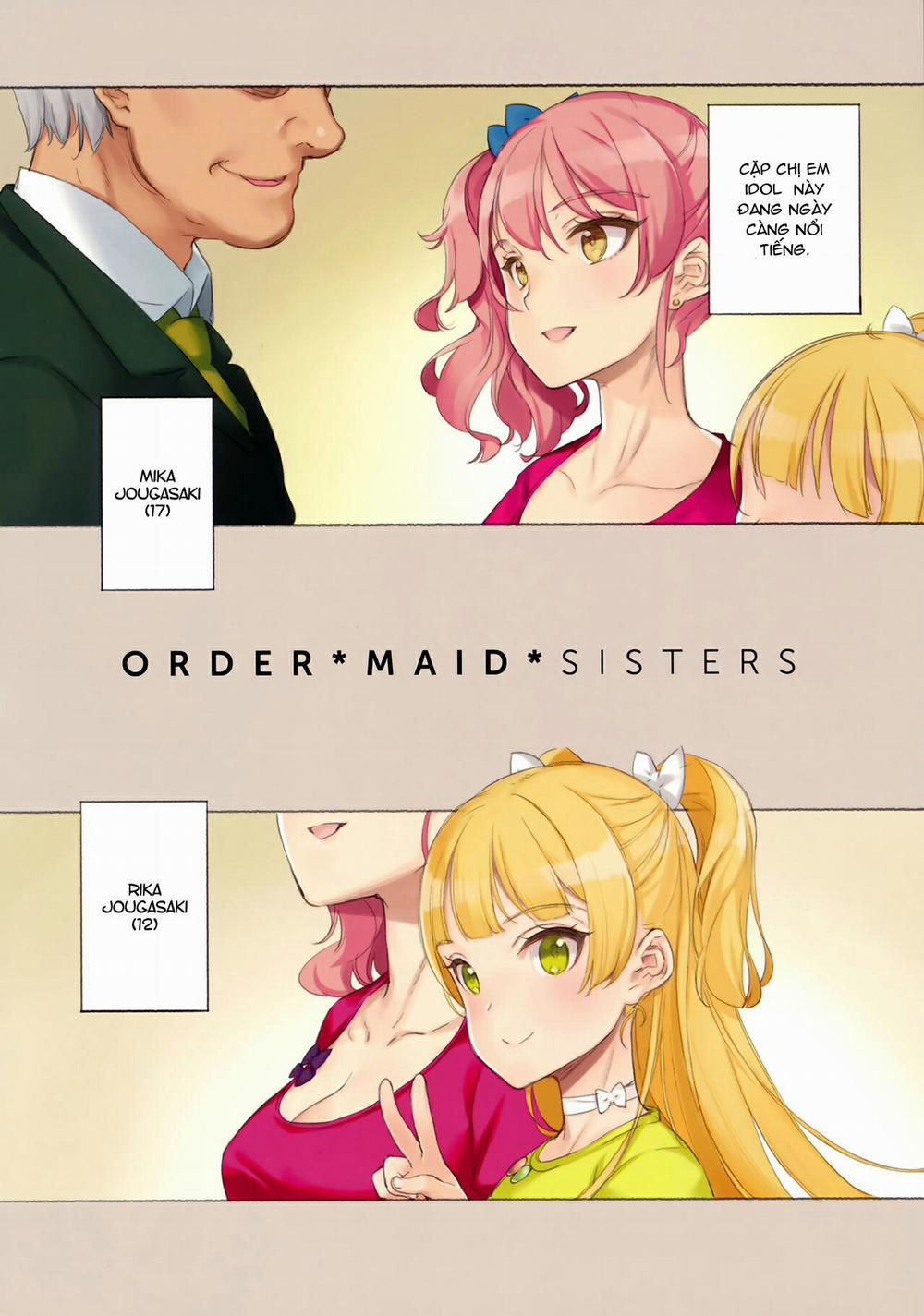 ORDER MAID SISTER (The Idolmaster) Oneshot trang 3