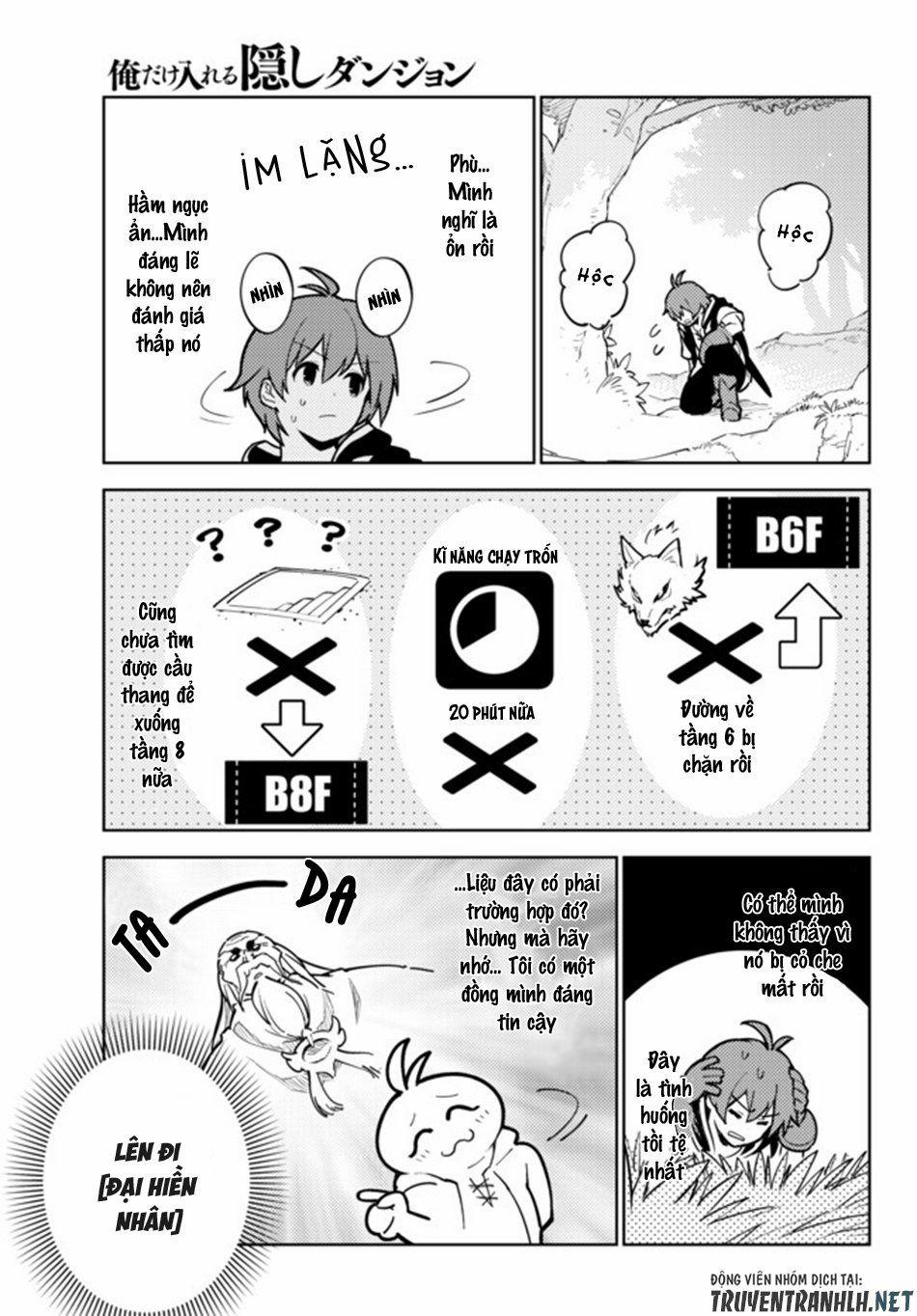 Ore Dake Haireru Kakushi Dungeon: Kossori Kitaete Sekai Saikyou 19 trang 10