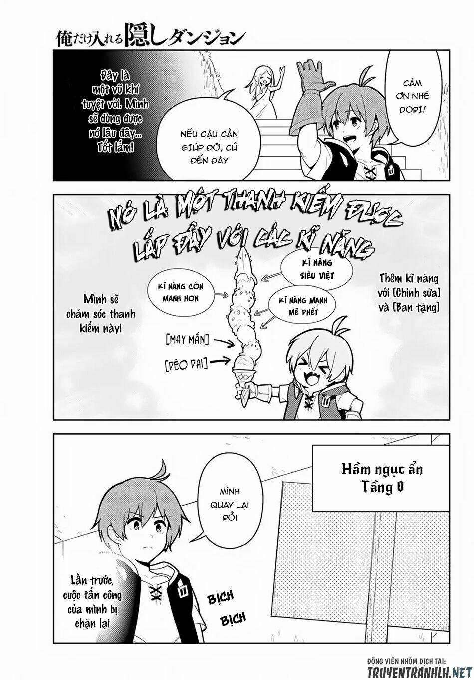 Ore Dake Haireru Kakushi Dungeon: Kossori Kitaete Sekai Saikyou 25 trang 6