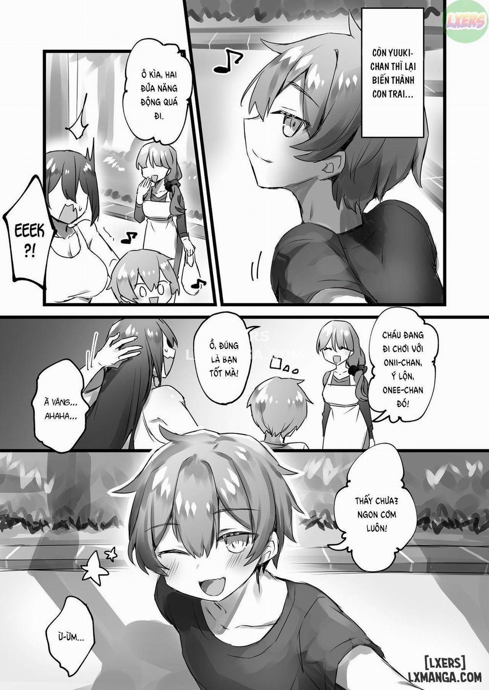 Ore ga Onna de Anoko ga Shota de Oneshot trang 9