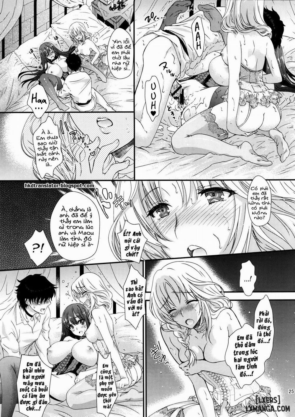 Ore no Maou to Onna Kishi ga Shuraba Sugiru Oneshot trang 23