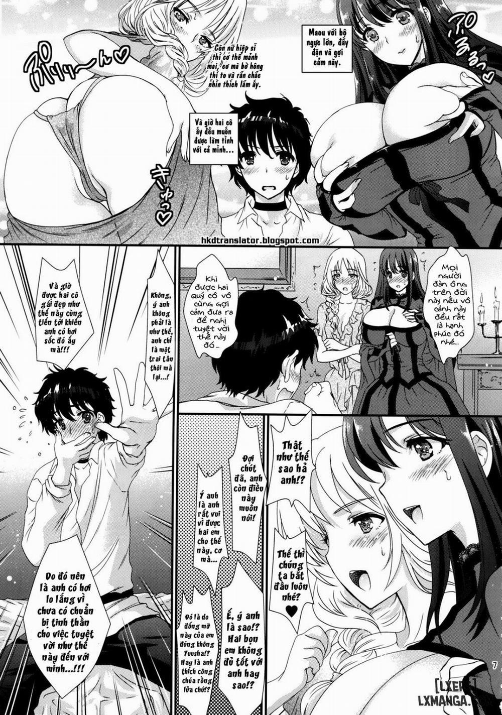 Ore no Maou to Onna Kishi ga Shuraba Sugiru Oneshot trang 5