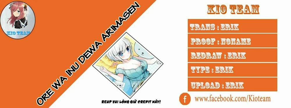 Ore Wa Inu Dewa Arimasen 1 trang 0