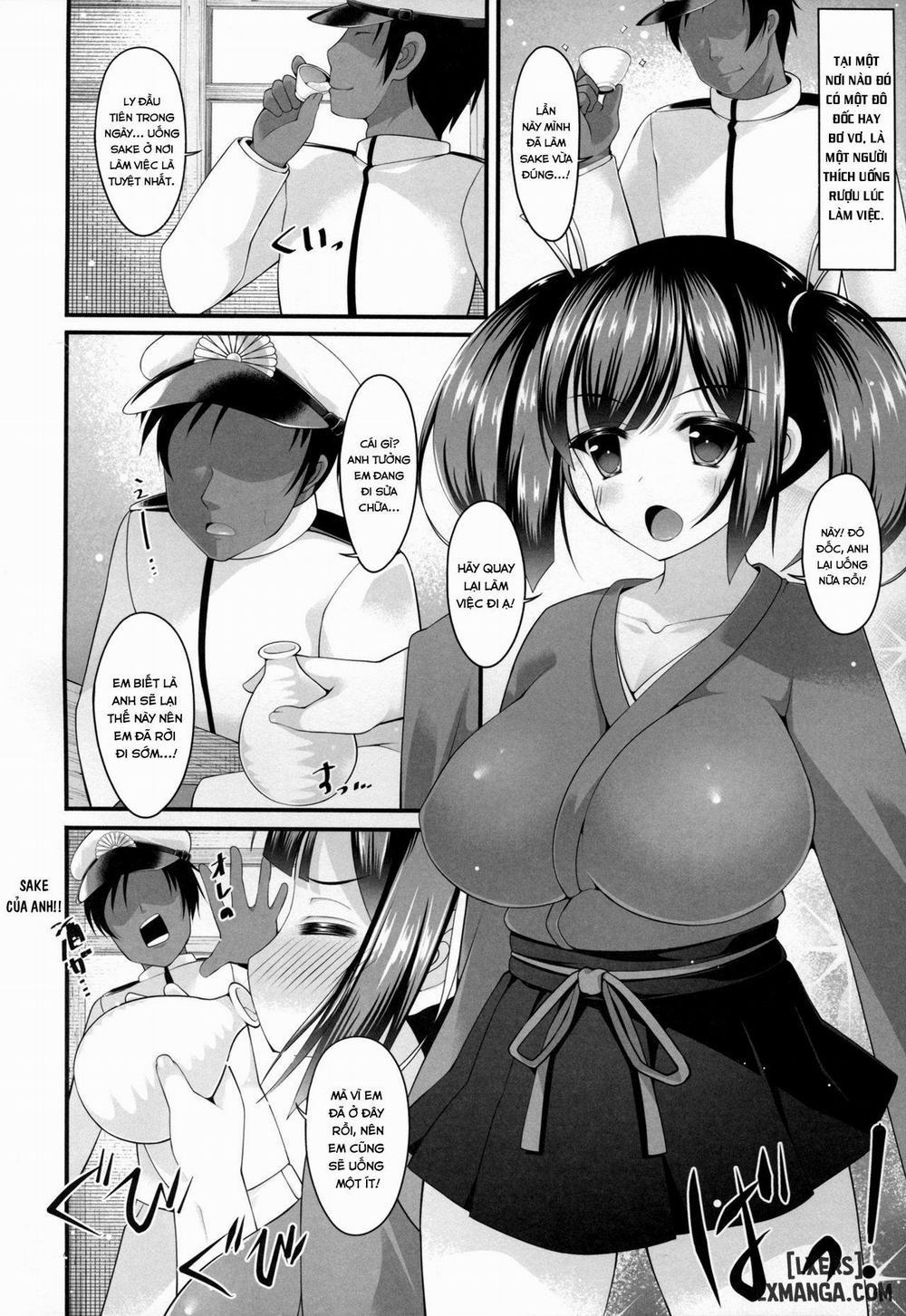 Osake ni Yotta Souryuu to Hitobanjuu Oneshot trang 3