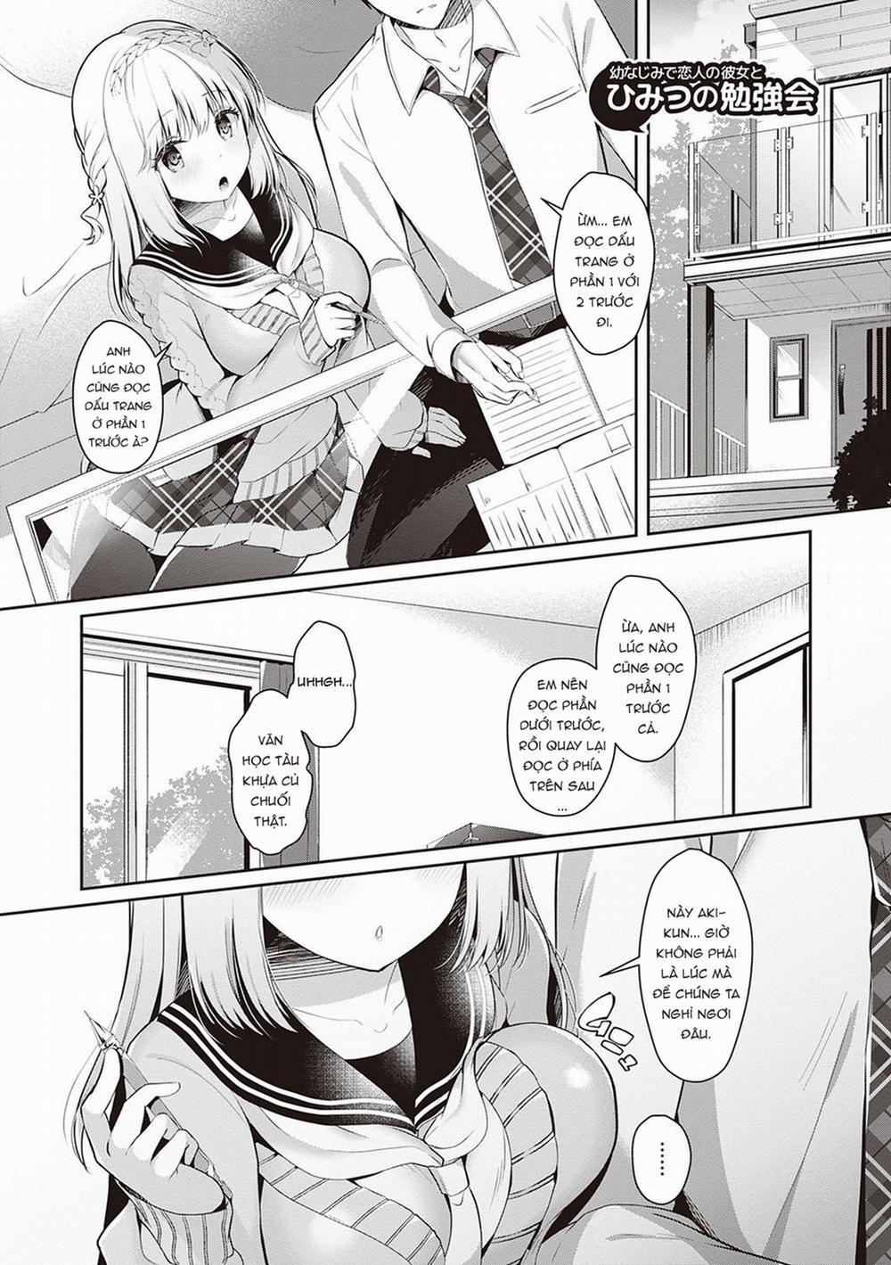 Osananajimi de Koibito no Kanojo to Shitai Koto Zenbu 0 Buổi học chung bí mật với người bạn thời thơ ấu trang 0