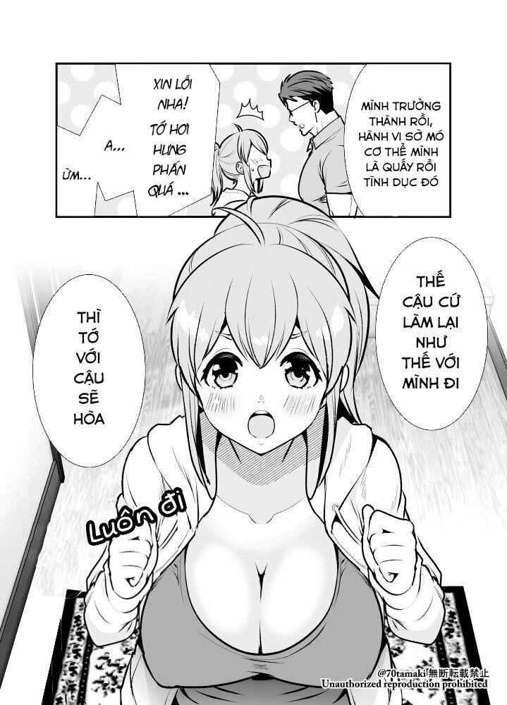 Osananajimi Ga Hisabisa Ni Saikai Shitara Otagai Kyonyuu Ni Natteta 1 trang 4