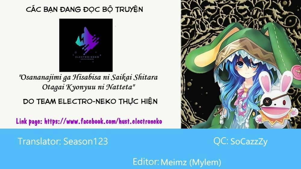 Osananajimi Ga Hisabisa Ni Saikai Shitara Otagai Kyonyuu Ni Natteta 1 trang 7