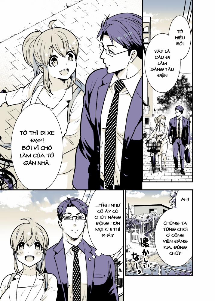 Osananajimi Ga Hisabisa Ni Saikai Shitara Otagai Kyonyuu Ni Natteta 11 trang 2