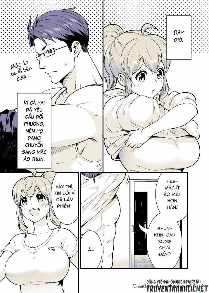 Osananajimi Ga Hisabisa Ni Saikai Shitara Otagai Kyonyuu Ni Natteta 18 trang 2