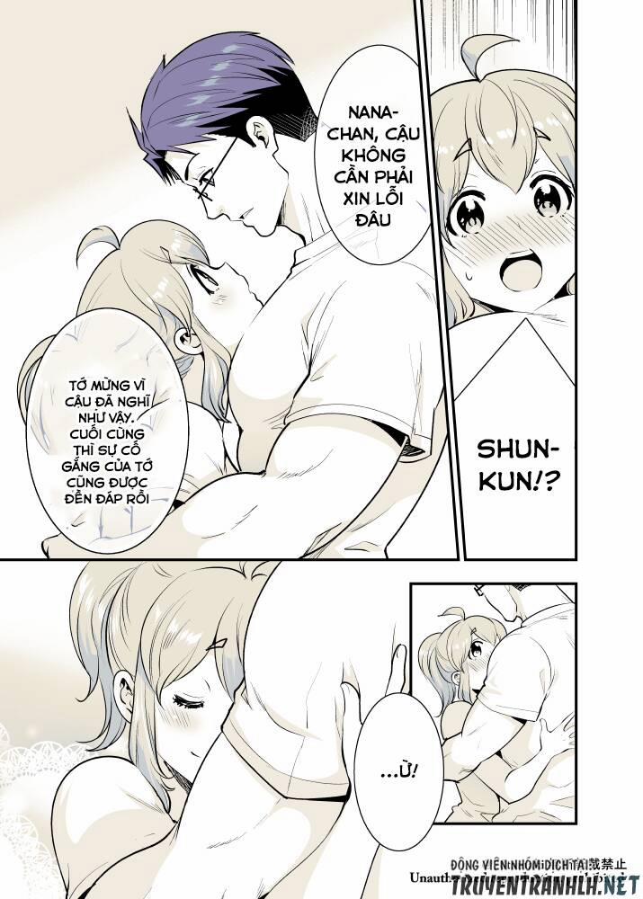 Osananajimi Ga Hisabisa Ni Saikai Shitara Otagai Kyonyuu Ni Natteta 19 trang 6