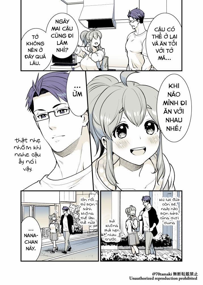 Osananajimi Ga Hisabisa Ni Saikai Shitara Otagai Kyonyuu Ni Natteta 22 trang 3