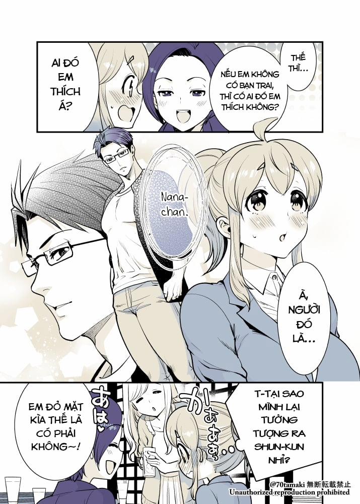 Osananajimi Ga Hisabisa Ni Saikai Shitara Otagai Kyonyuu Ni Natteta 23 trang 4